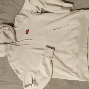 Men's Rose embroidered hoodie H&M